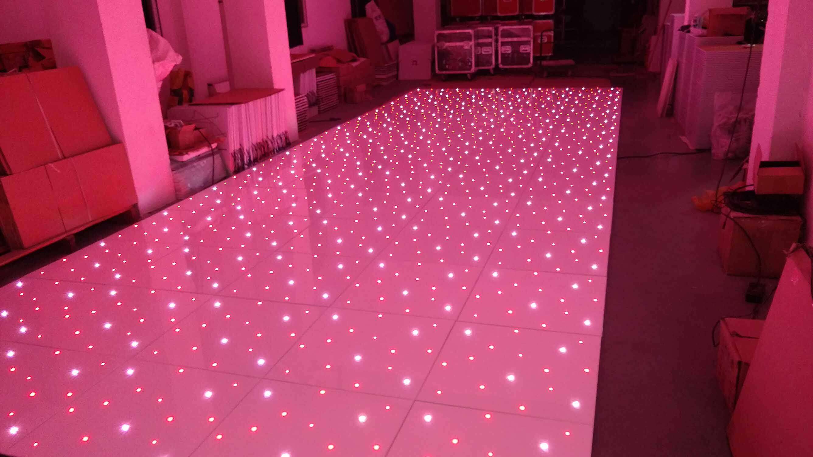 White Led Dance Floor Afled Stage Lighting