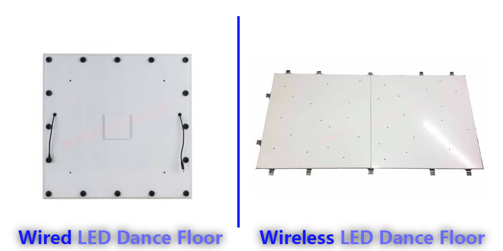 How to choose between wireless and wired dance floor